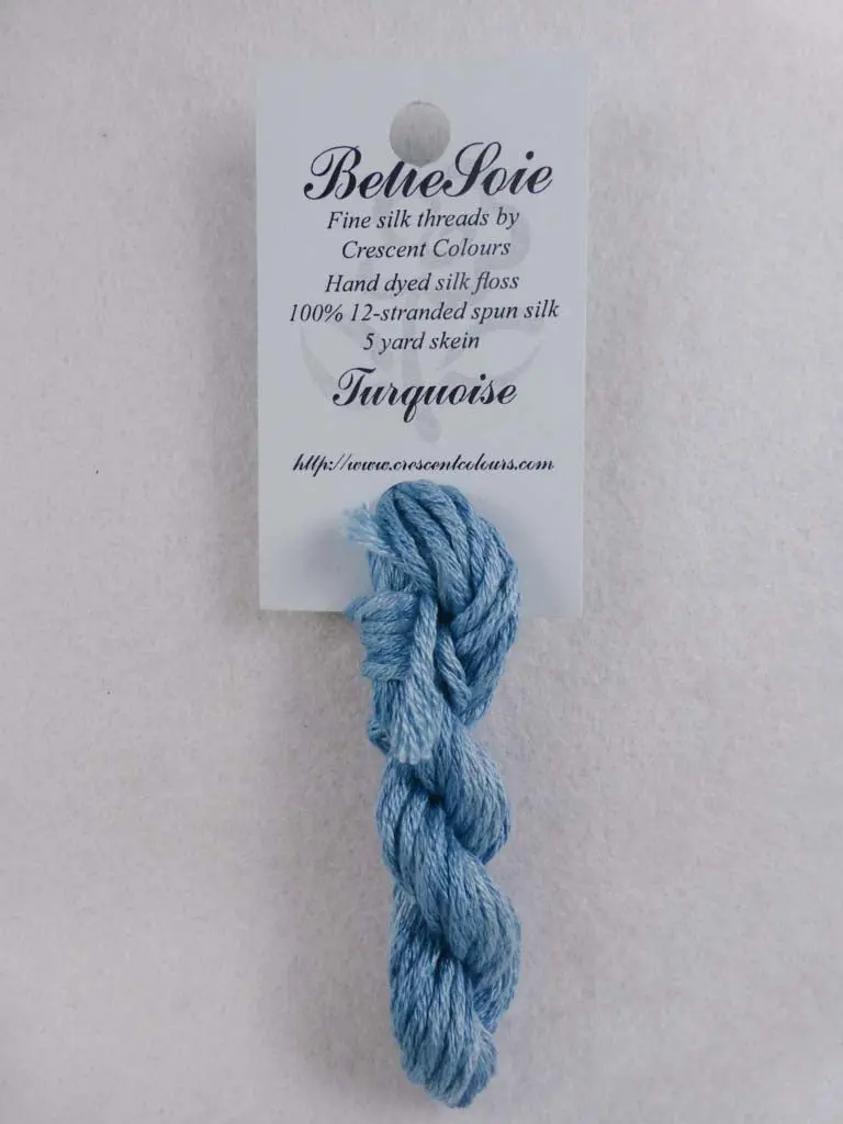Belle Soie 116 Turquoise 1