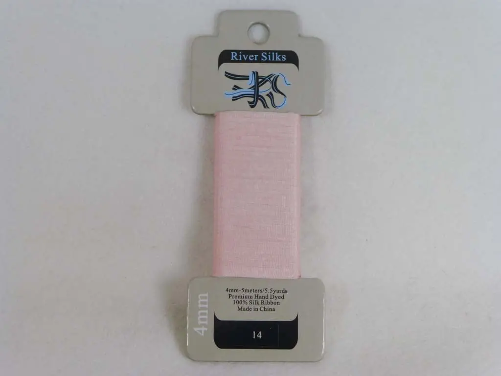 River Silks 414 Gossamer Pink 1