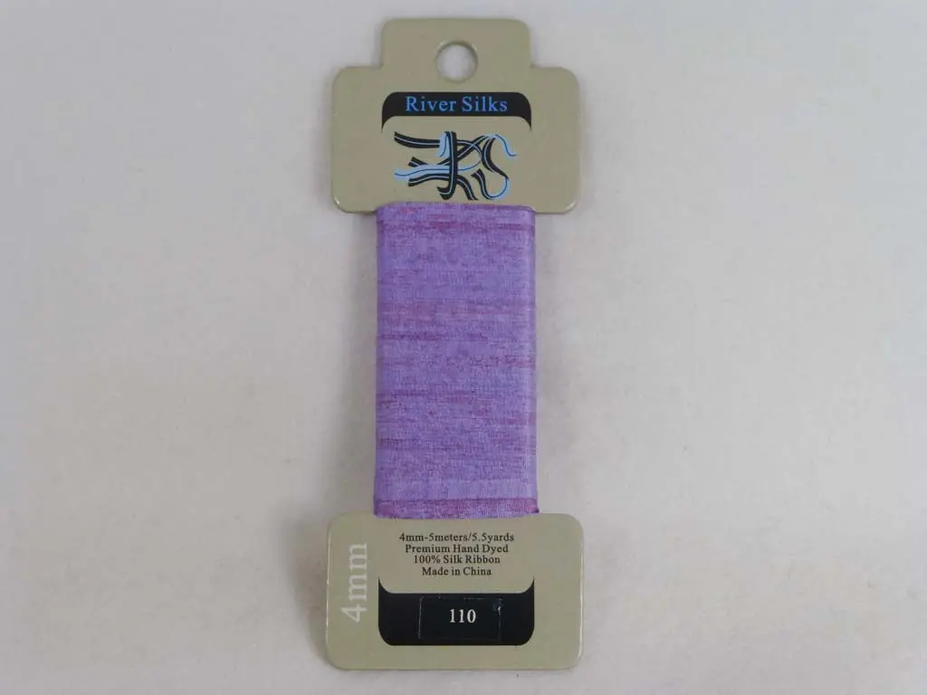 River Silks 4110 O/D Paisley Purple 1