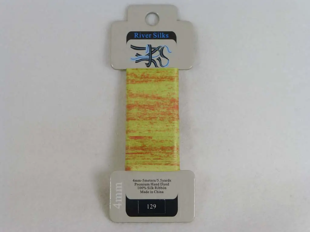 River Silks 4129 O/D Vivid Chartreuse 1