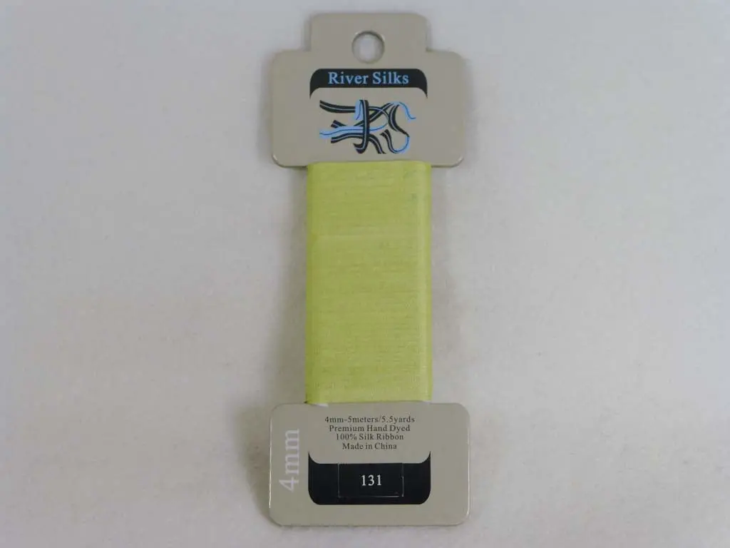 River Silks 4131 O/D Lime Yellow 1
