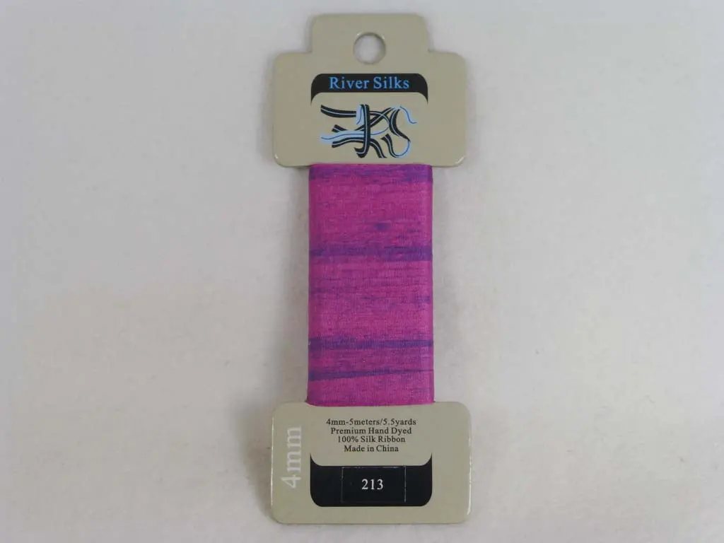 River Silks 4213 O/D Red Violet 1