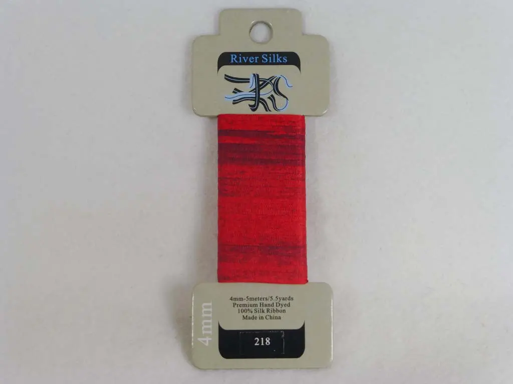 River Silks 4218 O/D Chinese Red 1