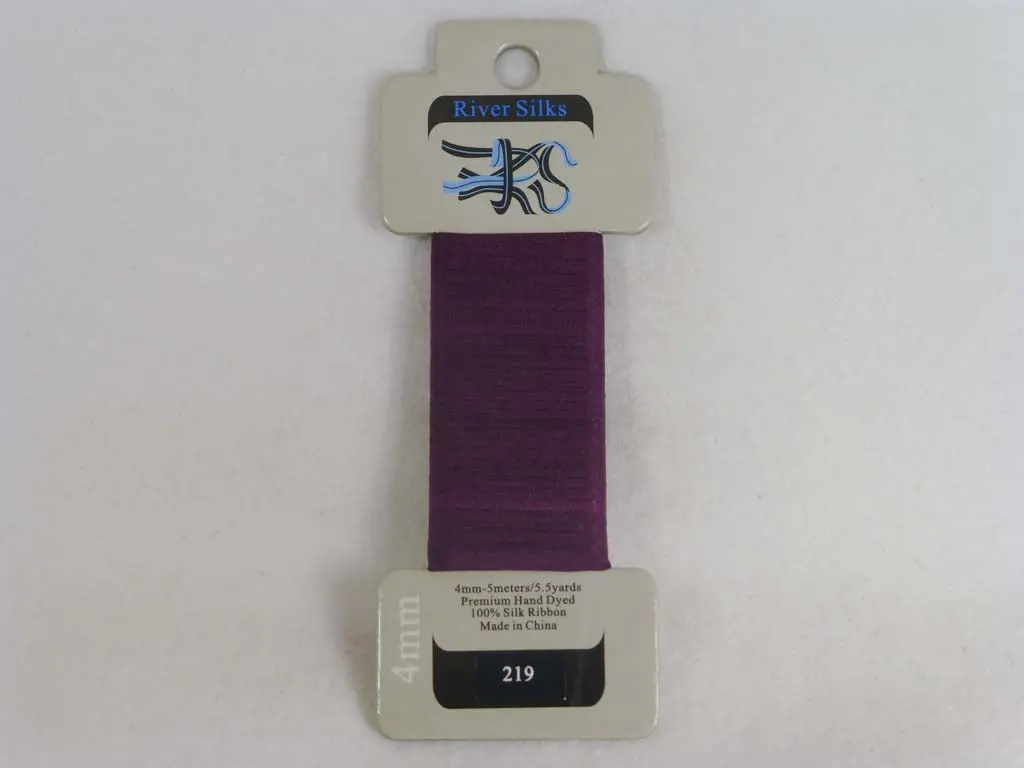 River Silks 4219 Eggplant 1
