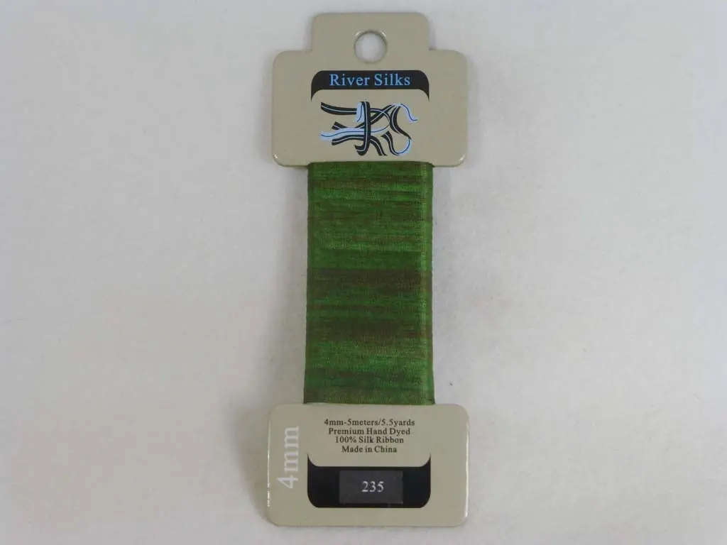 River Silks 4235 O/D Artichoke Green 1
