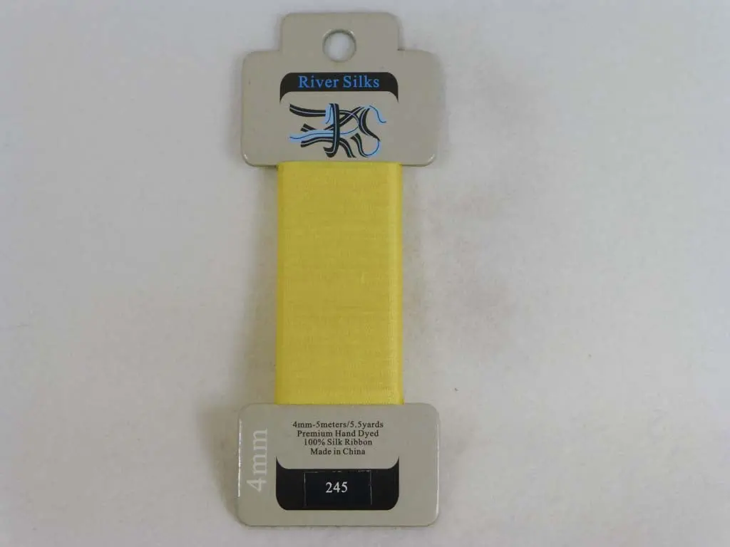 River Silks 4245 Blazing Yellow 1