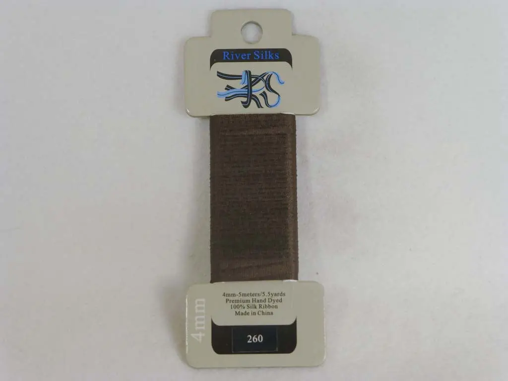 River Silks 4260 Slate Brown 1