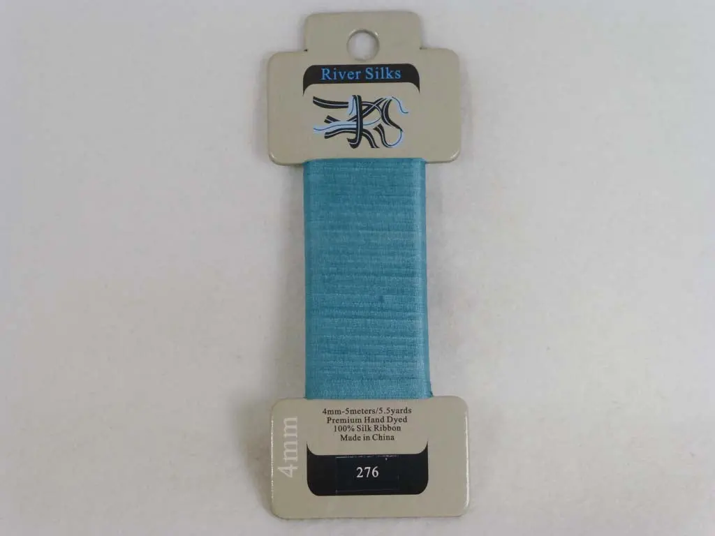 River Silks 4276 Teal Slate 1
