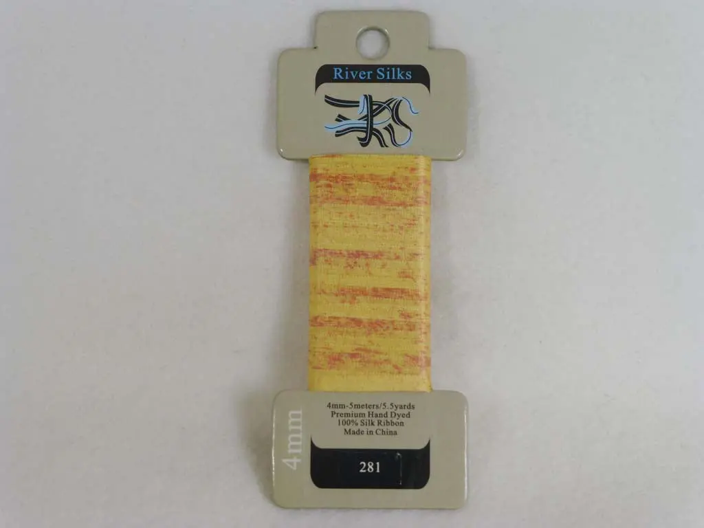 River Silks 4281 O/D Aspen Gold/Damson 1