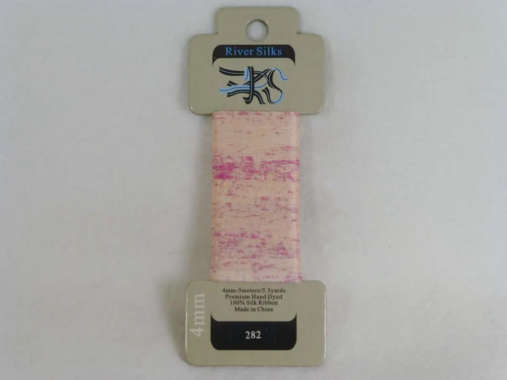 River Silks 4282 O/D Peach/Burgundy 1