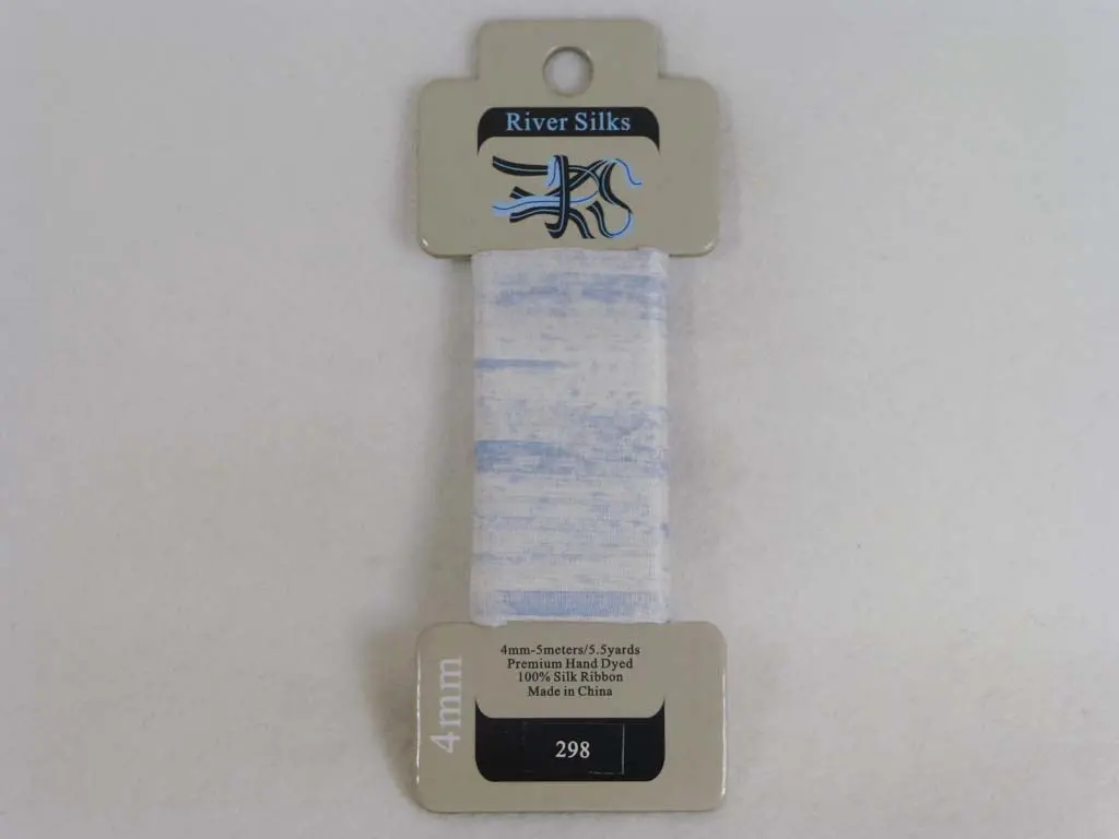 River Silks 4298 O/D White/Blue 1