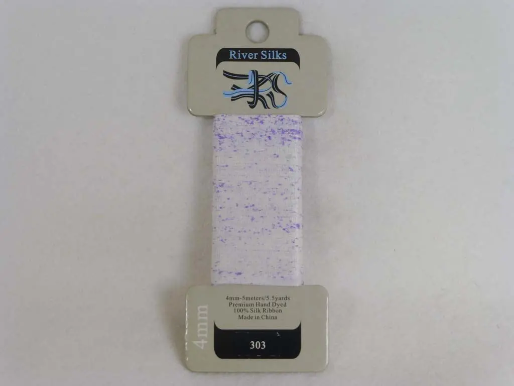 River Silks 4303 O/D White/Viola 1