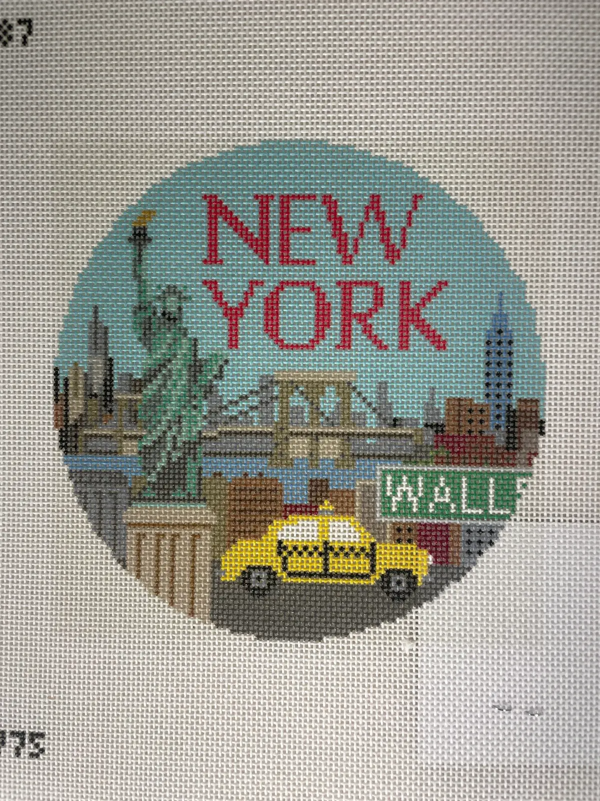 Needlepaint 180775 New York Round 1