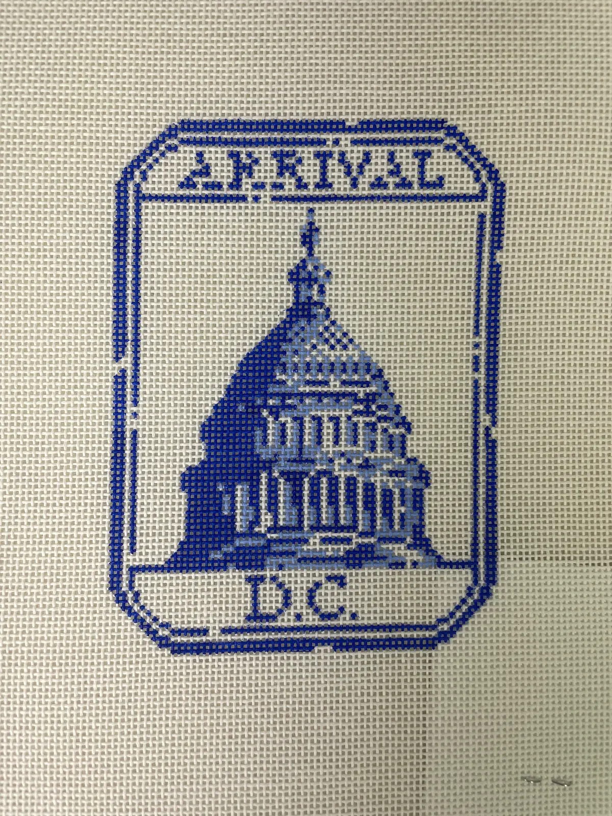 * Audrey Wu Designs Aw112 Passport Stamp- D.C 1