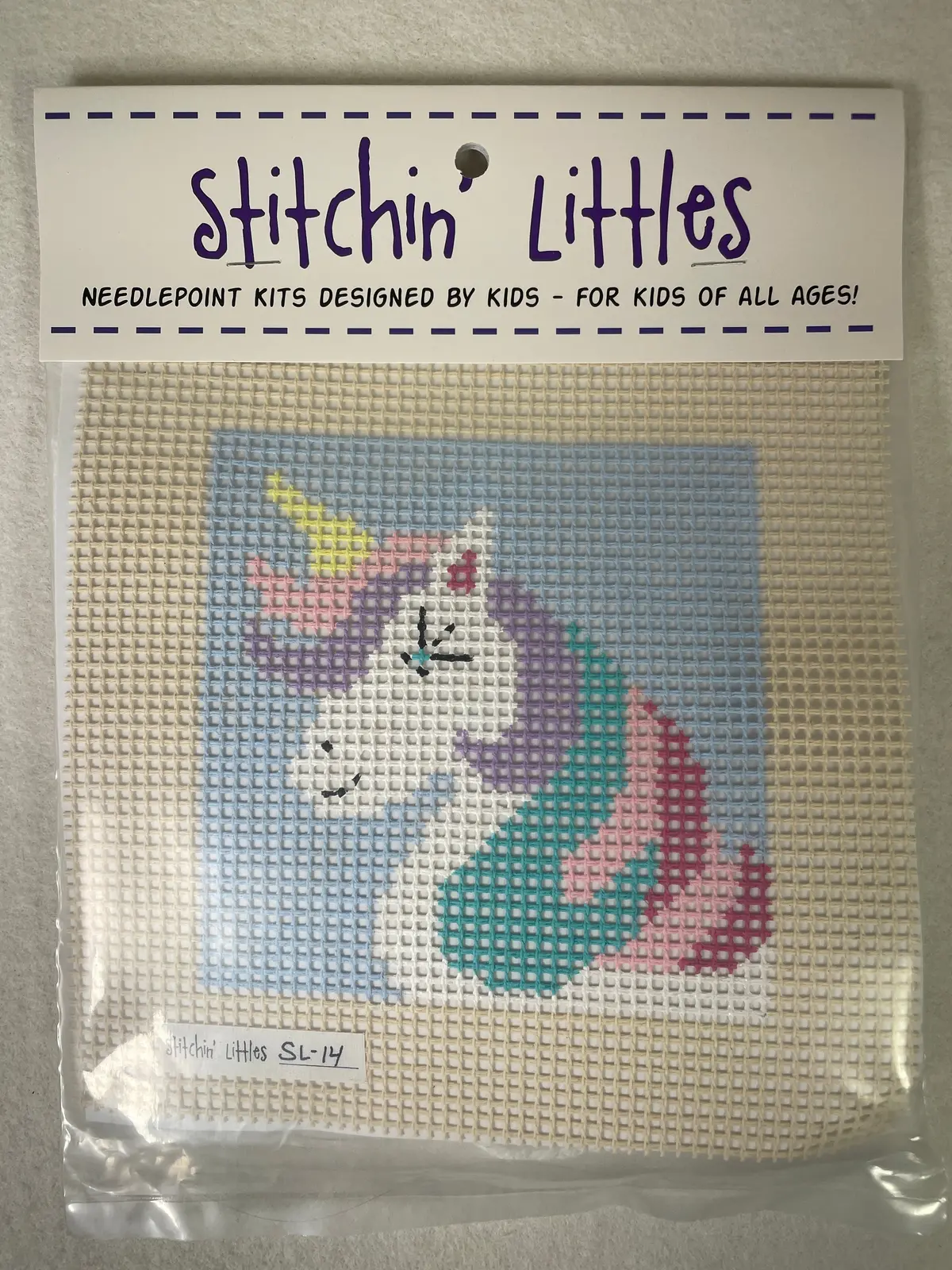 *Purple Palm Designs Stitchin' Littles Sl14 Pretty Unicorn 1