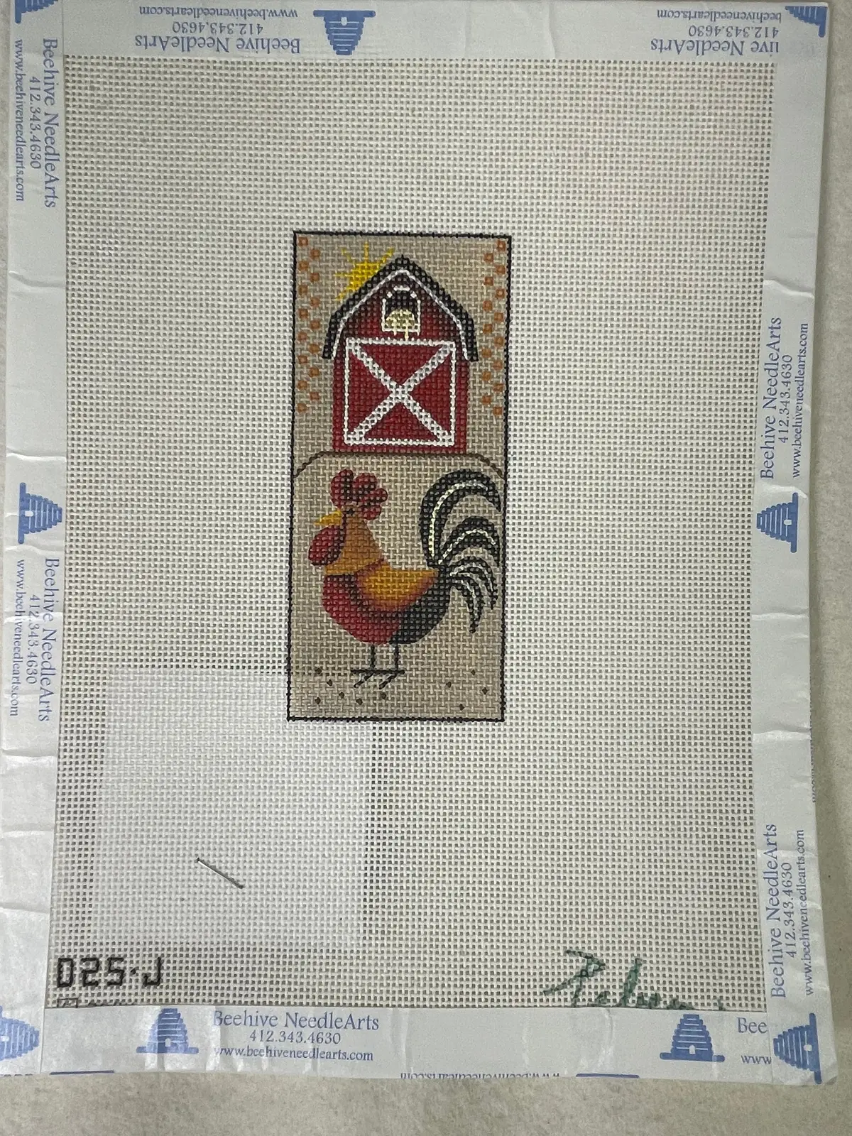 * Sale / Rebecca Wood 025J Rooster Insert 1
