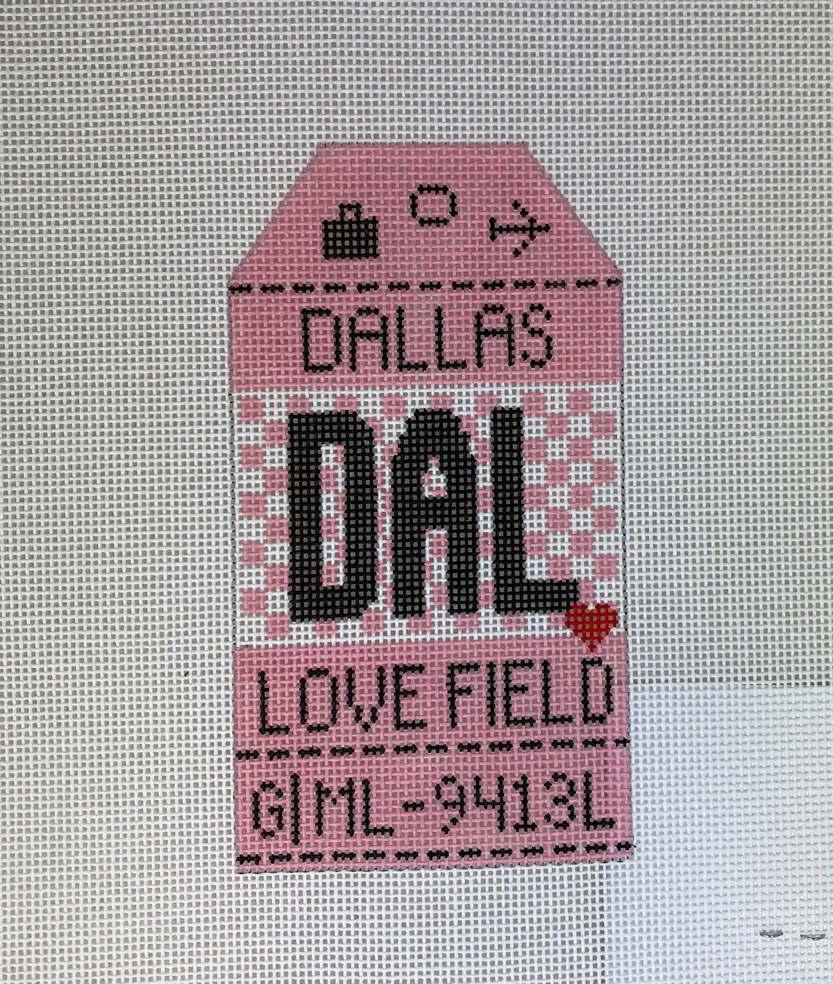 * Hedgehog Needlepoint Hh1dal Dallas 1
