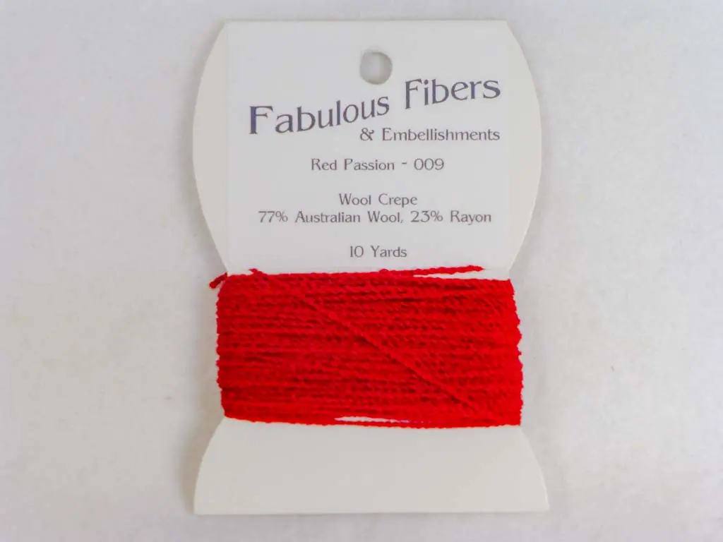 Wool Crepe 009 Red Passion 1
