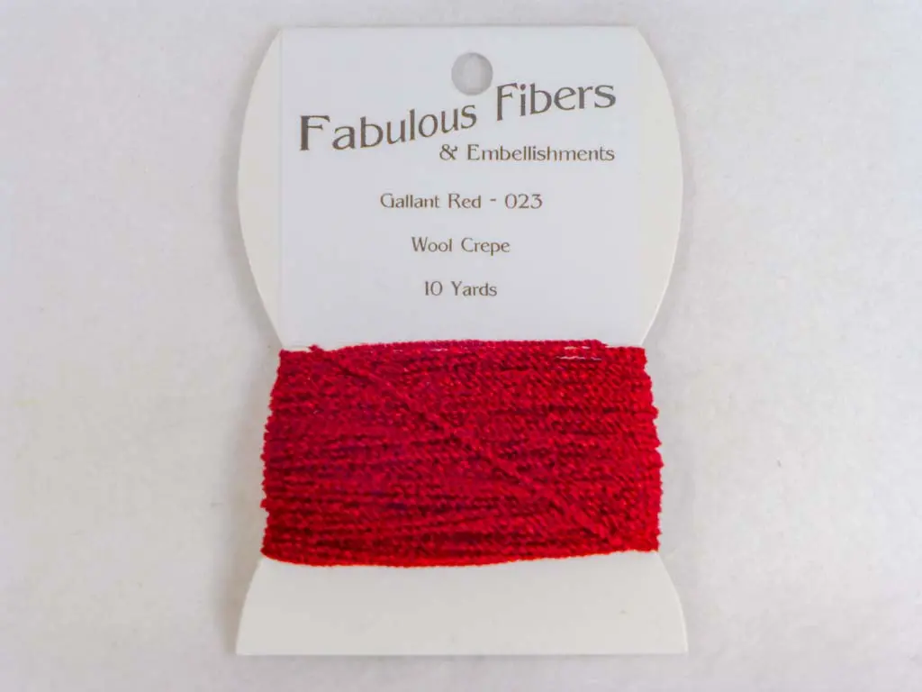 Wool Crepe 023 Gallant Red 1