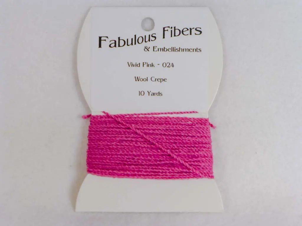Wool Crepe 024 Vivid Pink 1