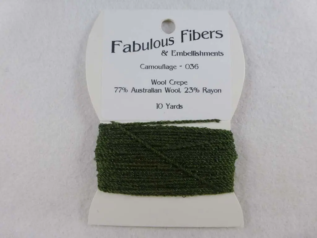 Wool Crepe 036 Camouflage 1