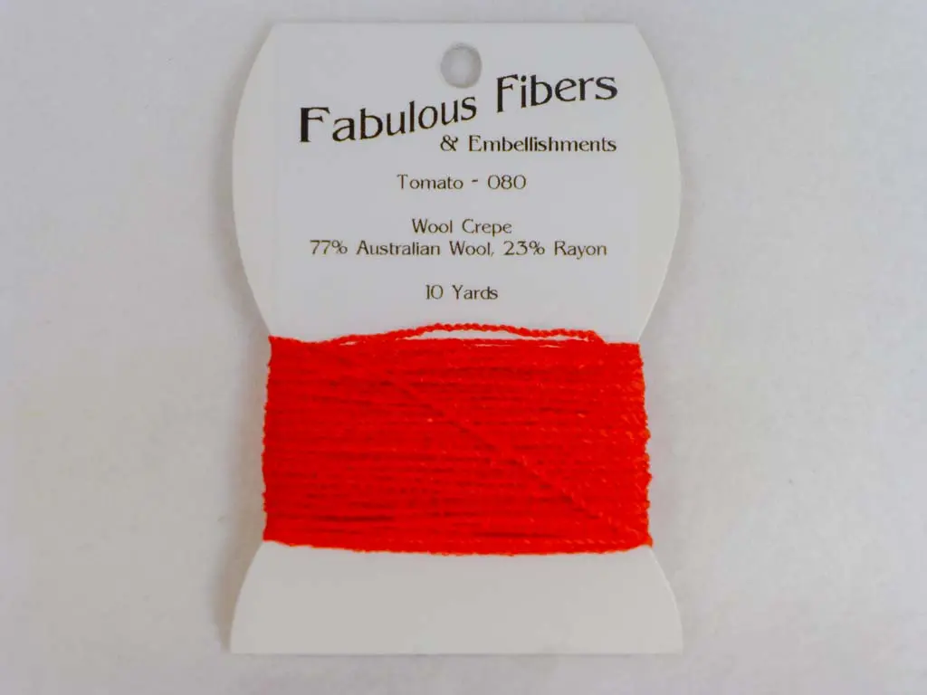 Wool Crepe 080 Tomato 1