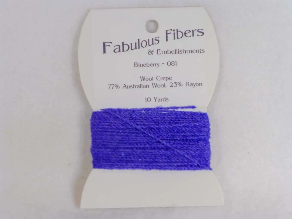 Wool Crepe 081 Blueberry 1