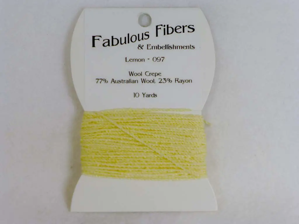 Wool Crepe 097 Lemon 1