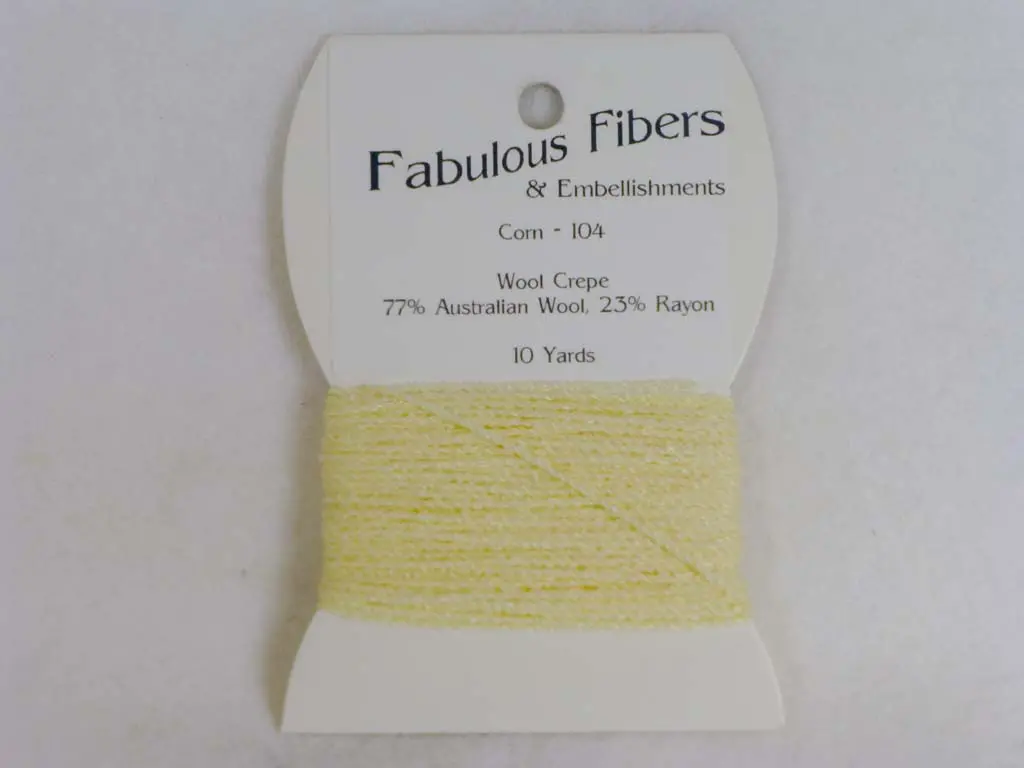 Wool Crepe 104 Corn 1