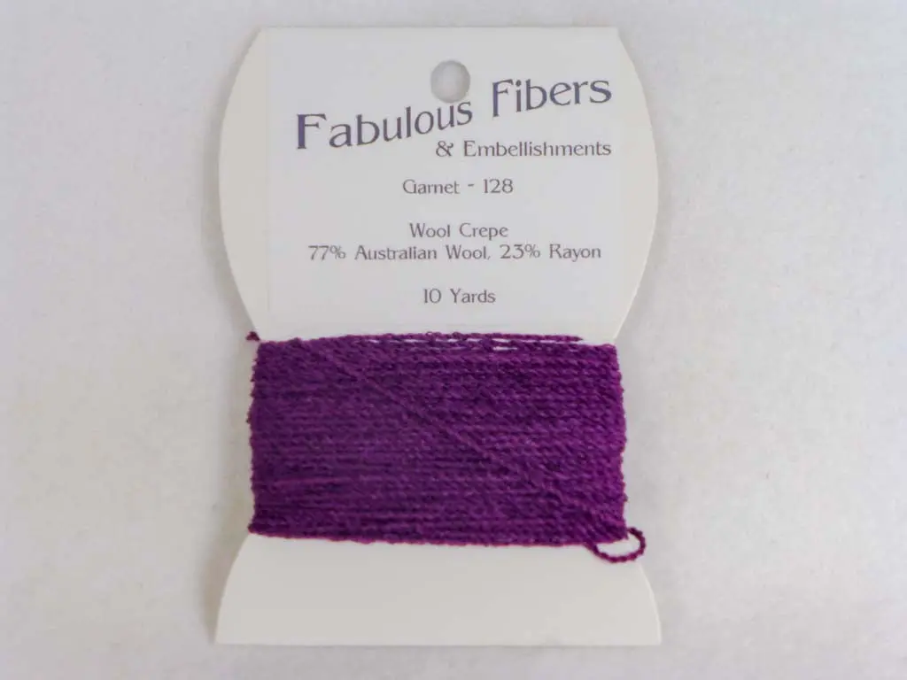 Wool Crepe 128 Garnet 1