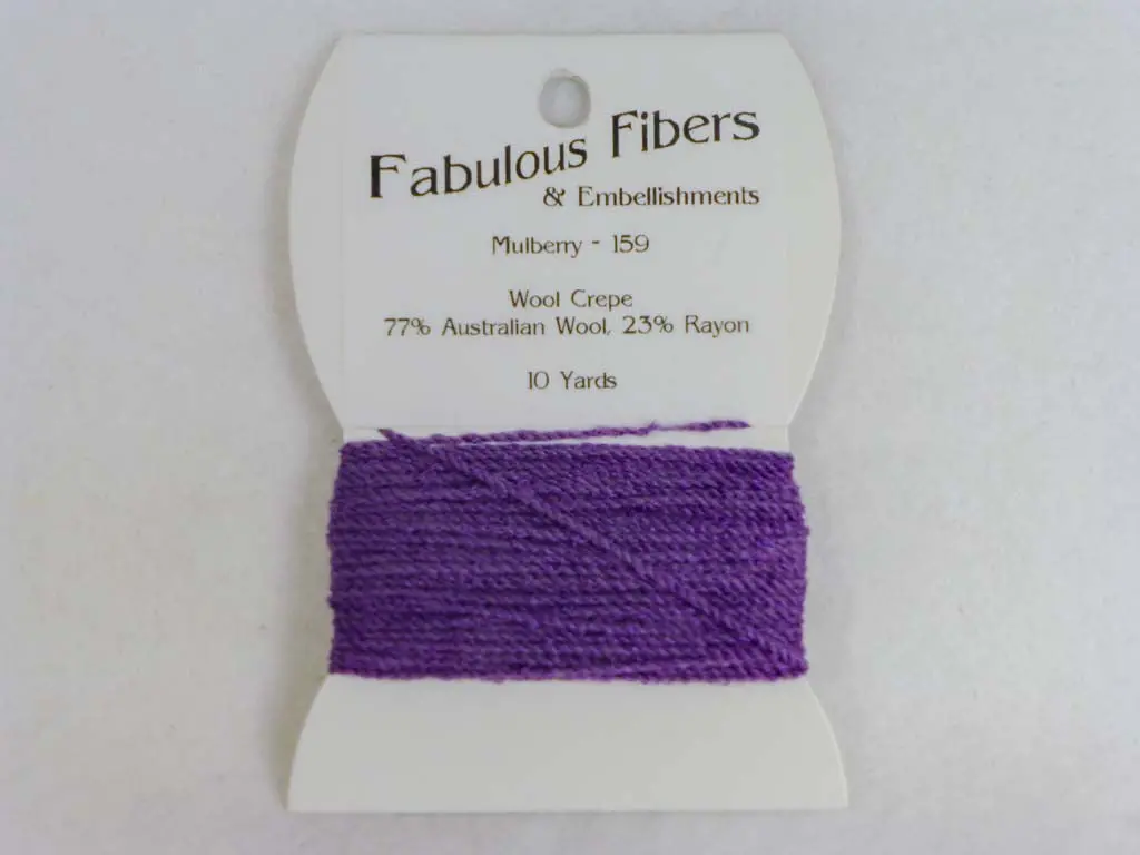Wool Crepe 159 Mulberry 1