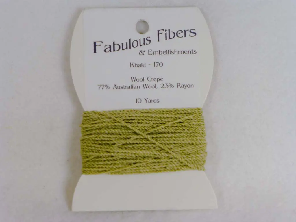 Wool Crepe 170 Khaki 1