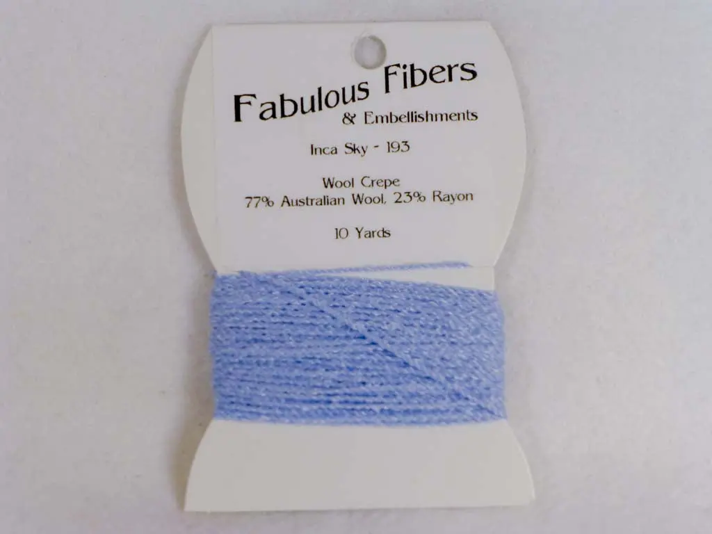 Wool Crepe 193 Inca Sky 1
