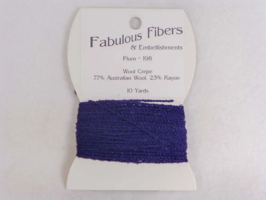 Wool Crepe 198 Plum 1