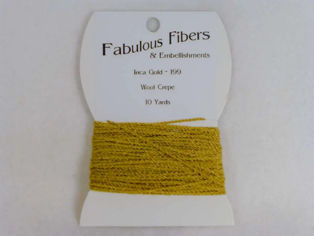 Wool Crepe Inca Gold 1