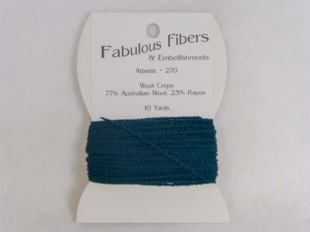 Wool Crepe 270 Atlantic 1