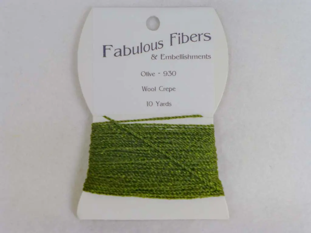 Wool Crepe 930 Olive 1