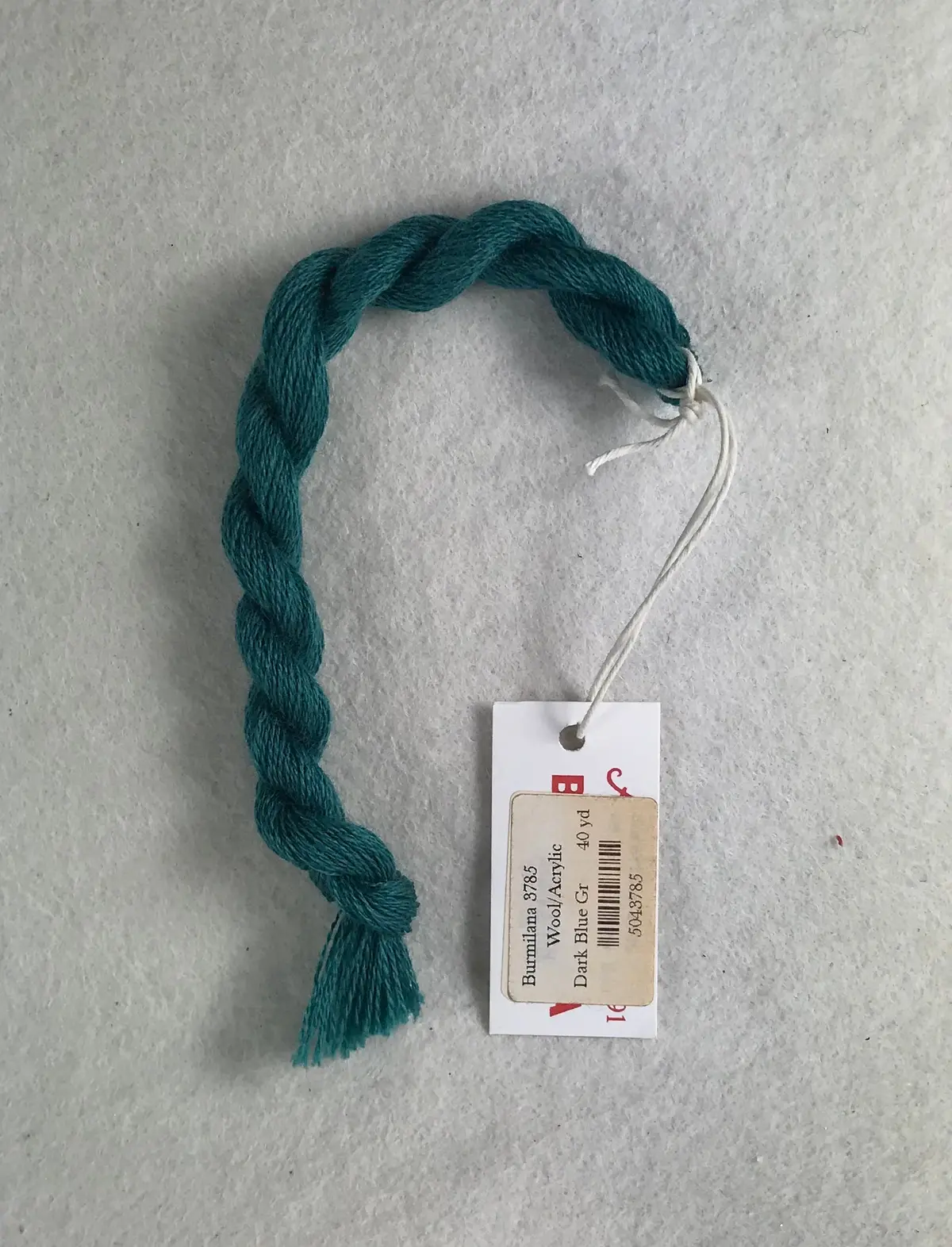 Burmilana 3785 Dark Blue Green 1