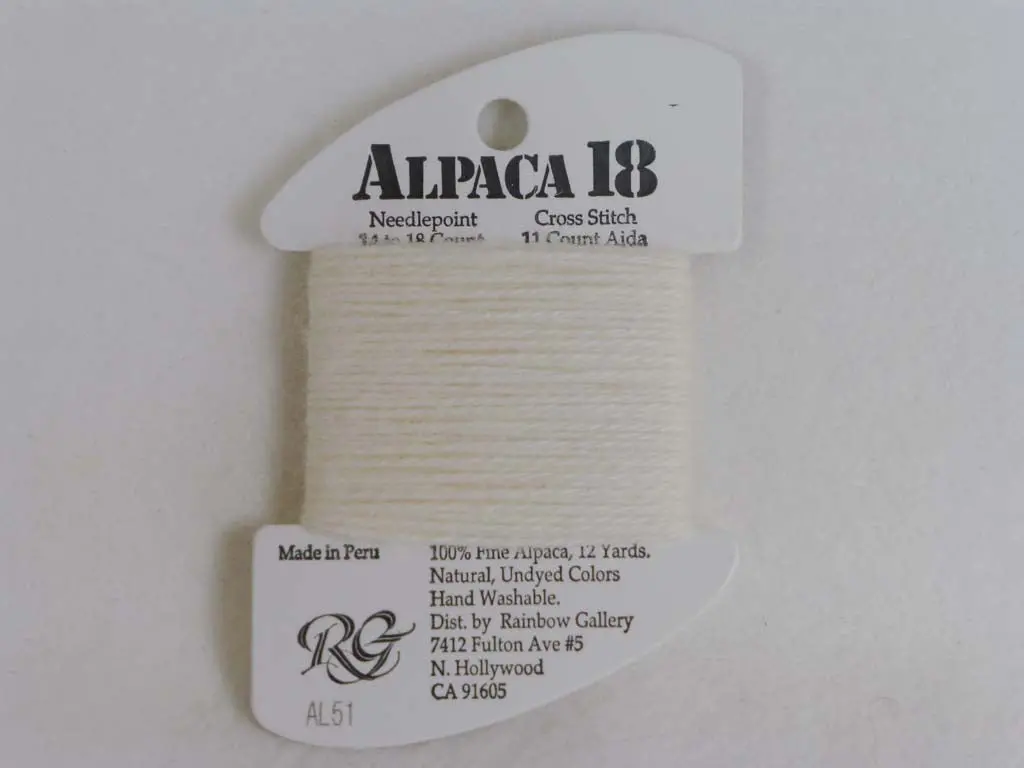 Alpaca 18 Al51 White 1