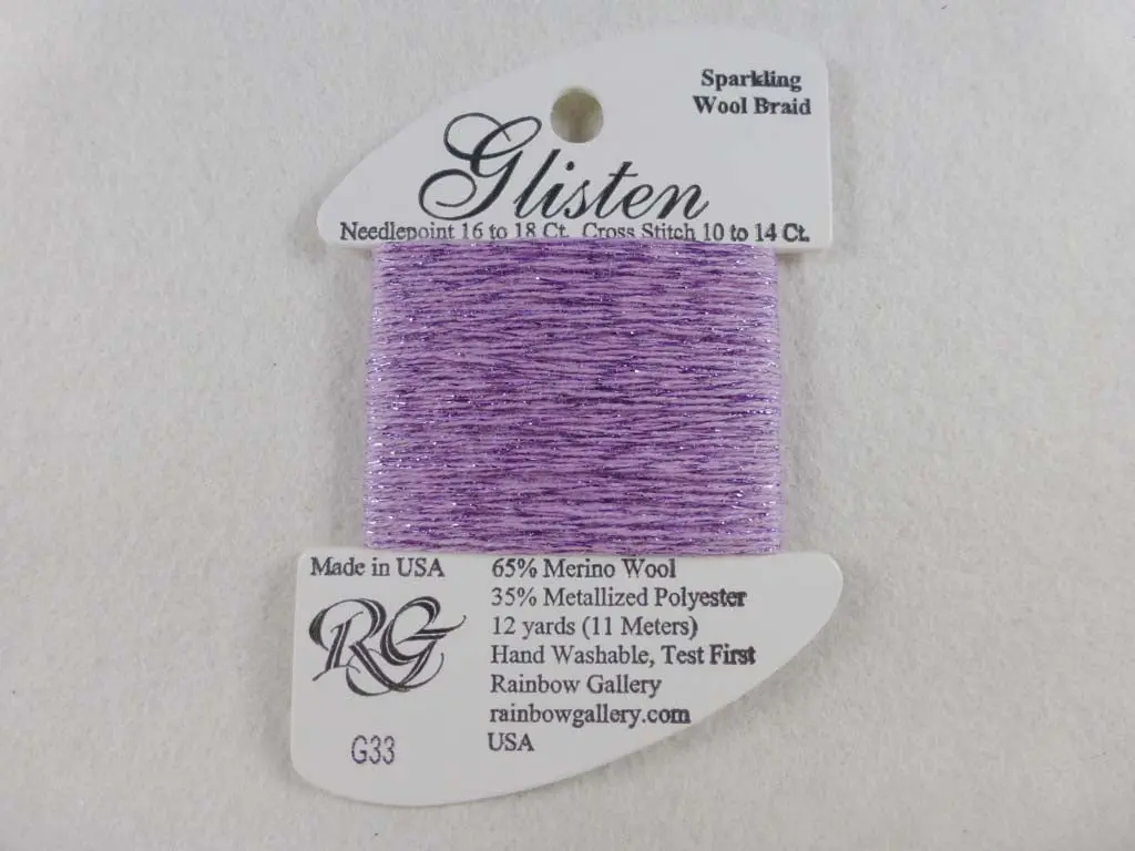 Glisten G33 Sheer Lilac 1
