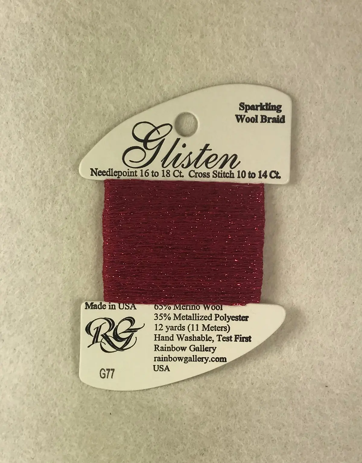 Glisten G77 Cranberry Splash 1