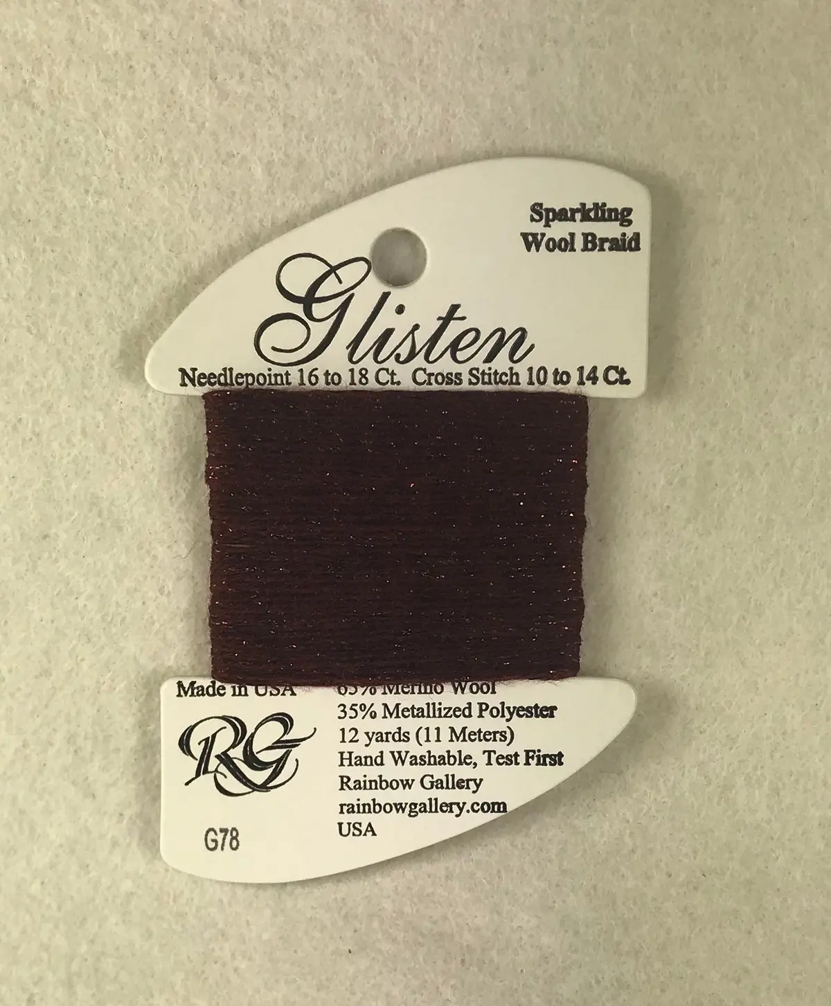 Glisten G78 Deep Merlot 1