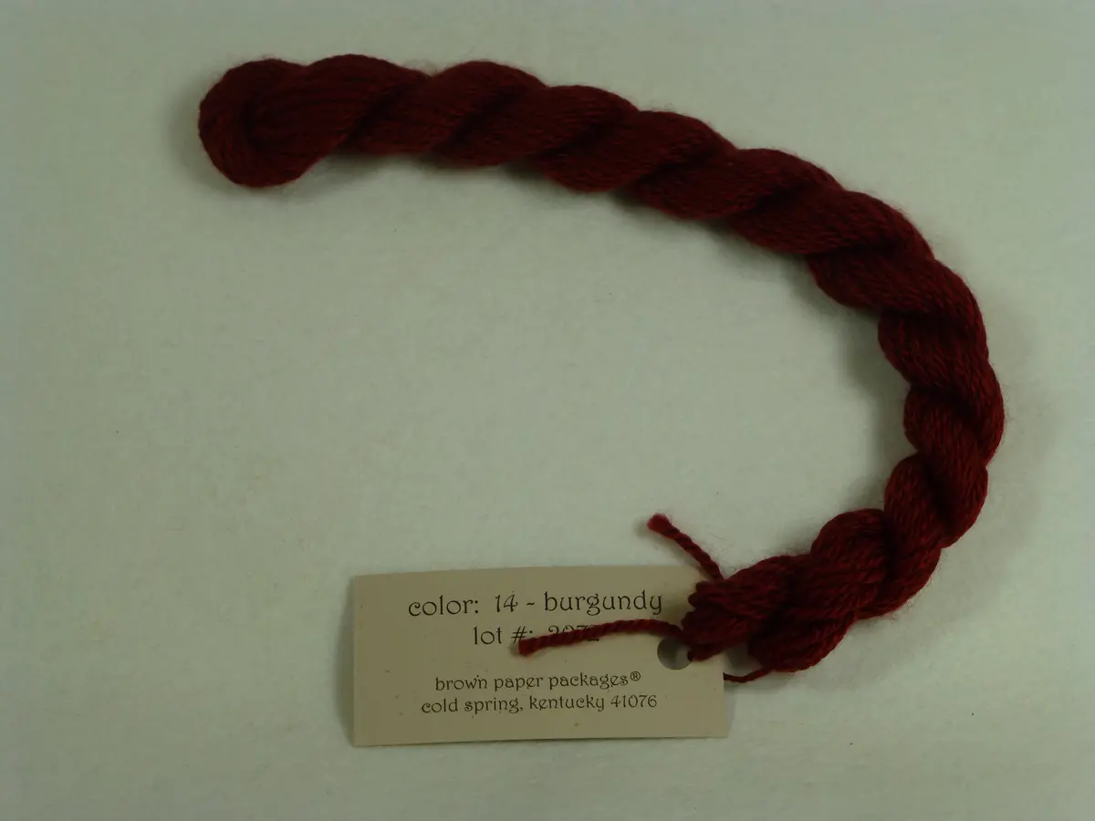 Silk & Ivory 14 Burgundy 1