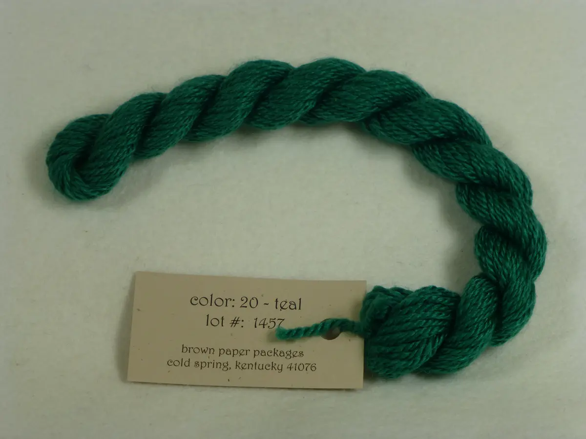 Silk & Ivory 20 Teal 1