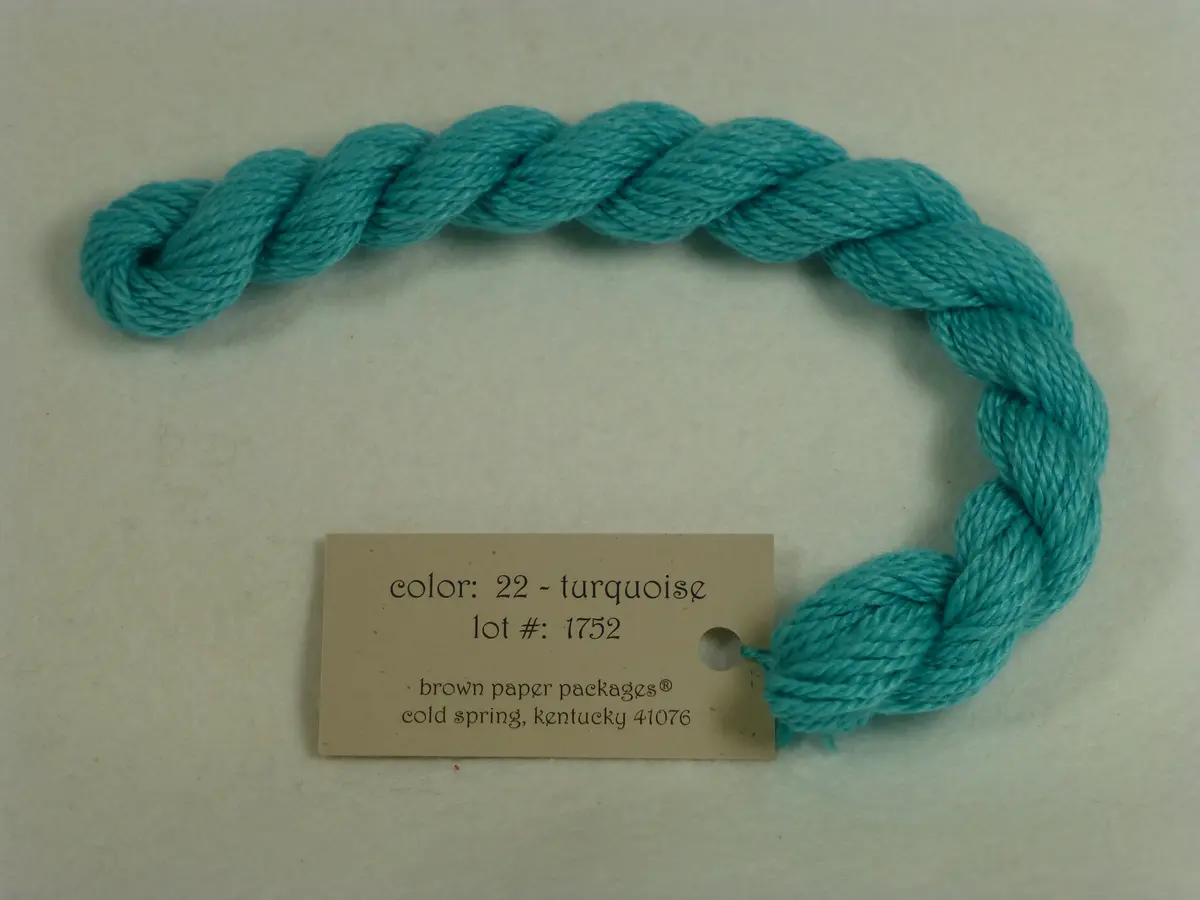 Silk & Ivory 22 Turquoise 1