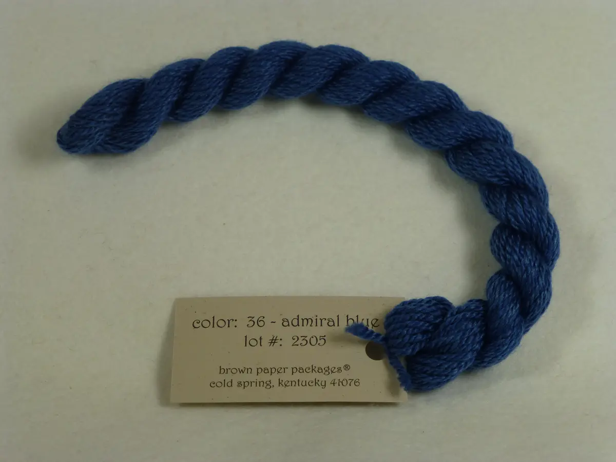 Silk & Ivory 36 Admiral Blue 1