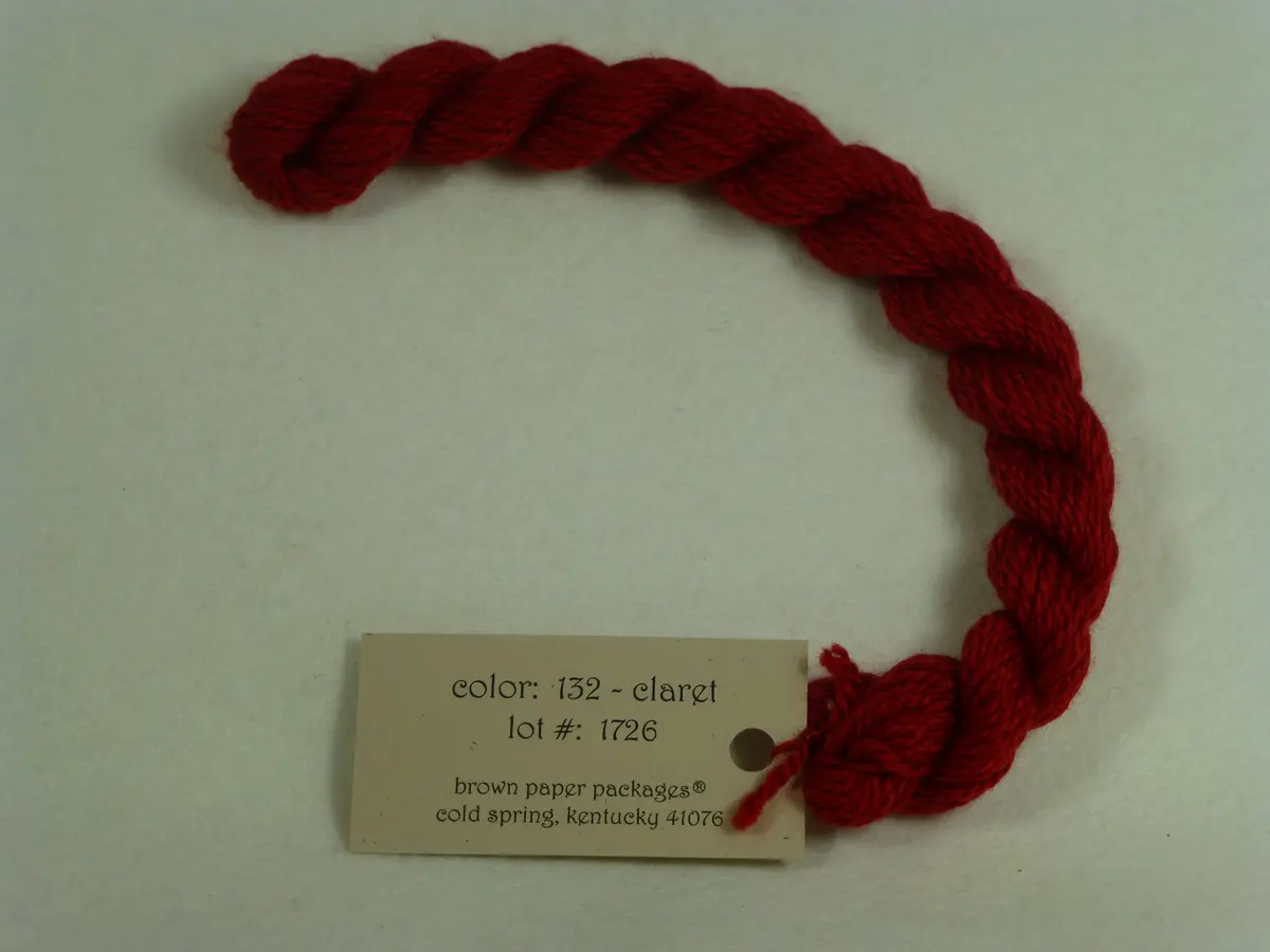 Silk & Ivory 132 Claret 1