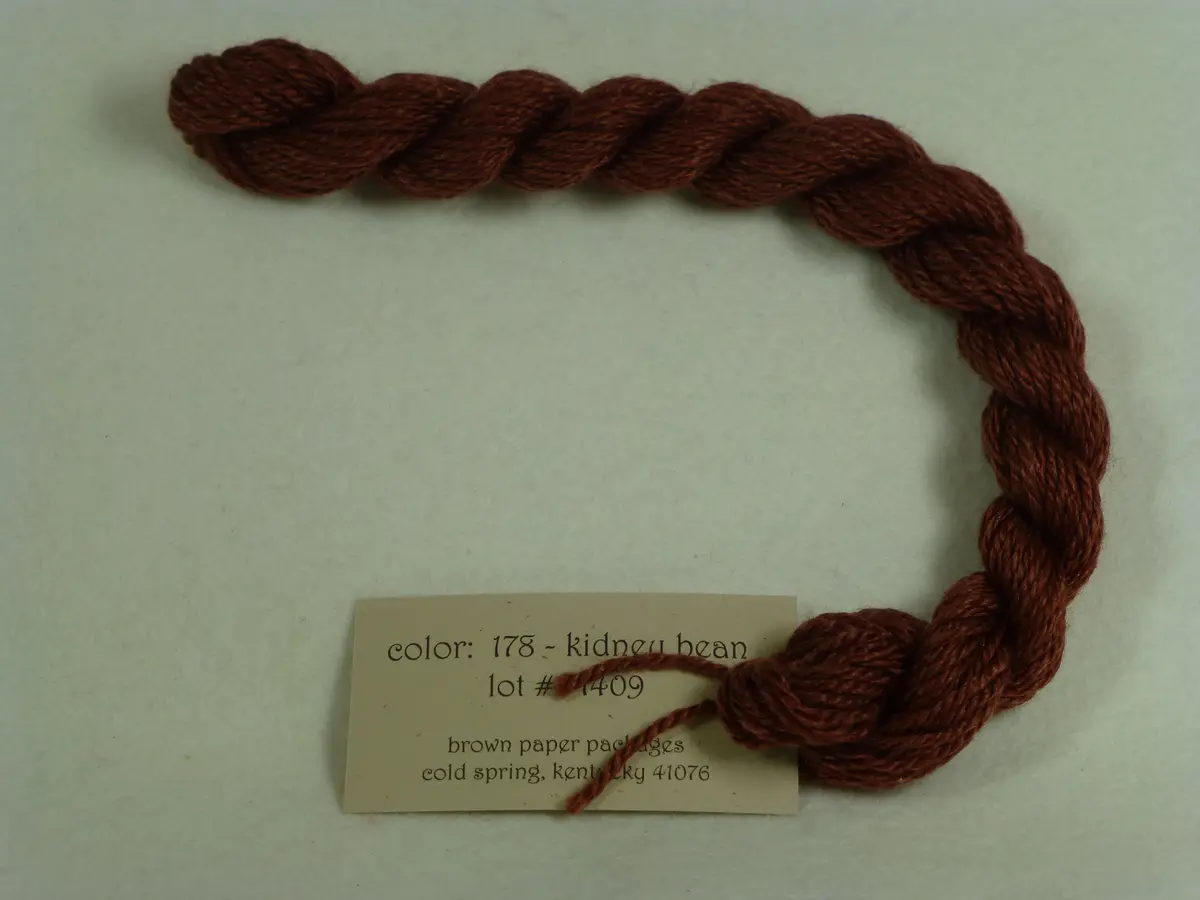 Silk & Ivory 178 Kidney Bean 1