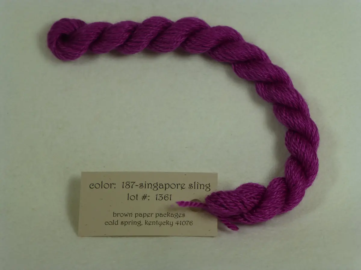 Silk & Ivory 187 Singapore Sling 1