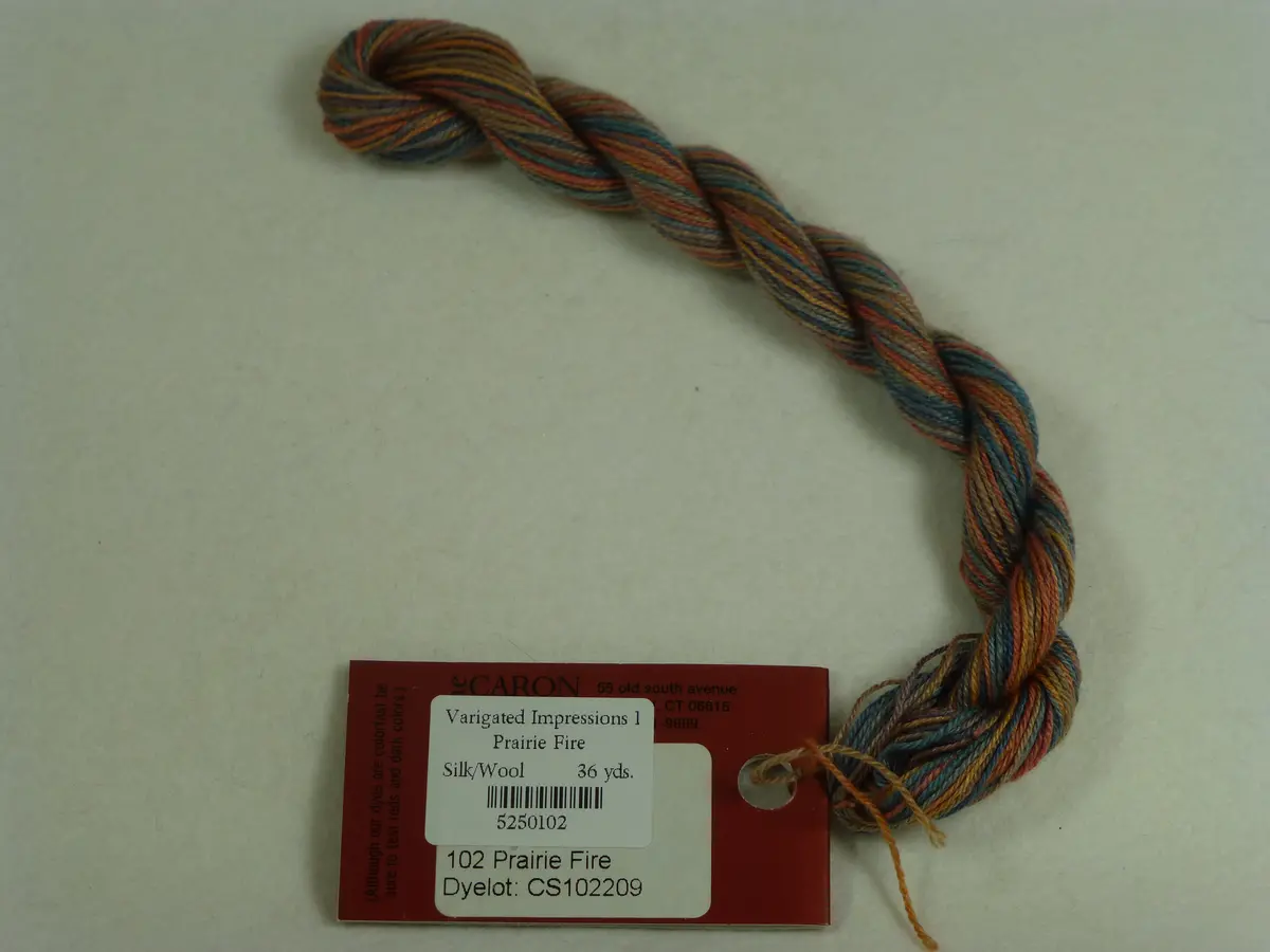 Varigated Impressions 102 Prairie Fire 1